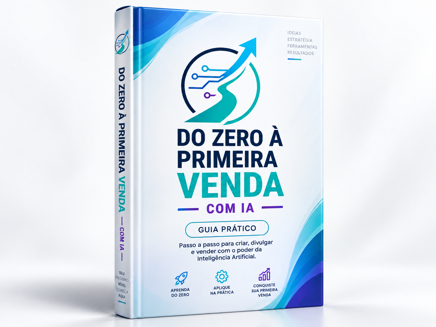Mockup do eBook Do Zero à Primeira Venda com IA